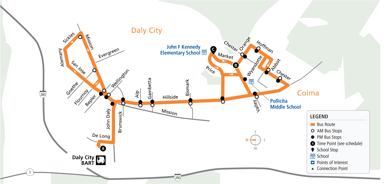 Route 30 Map - 08-03-2025