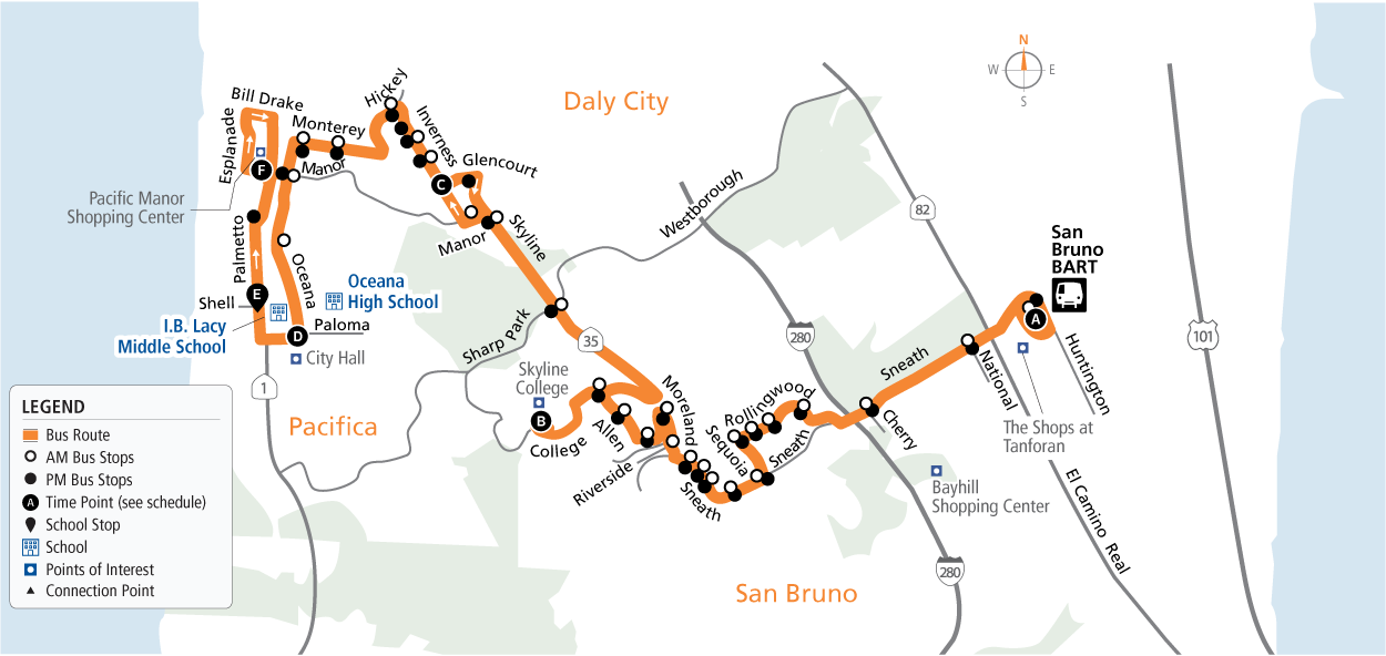Route 40 Map - 08-03-2025