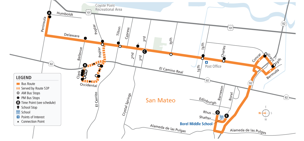 Route 53 Map - 08-03-2025