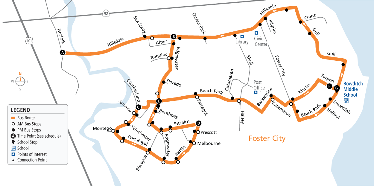 Route 54 Map - 08-03-2025