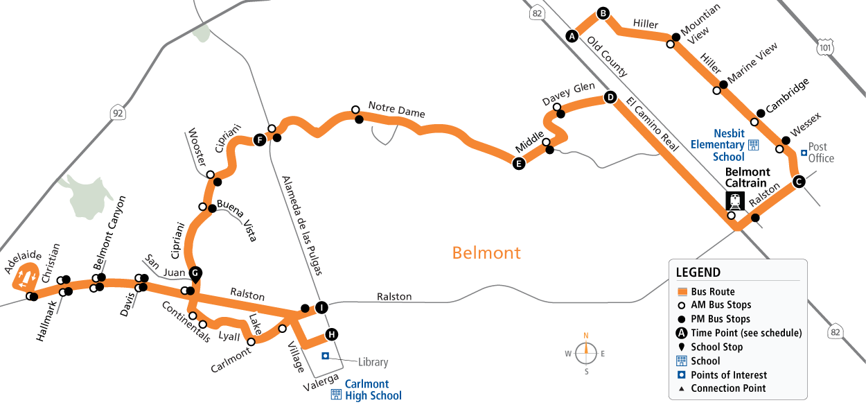 Route 62 Map 08-03-2025