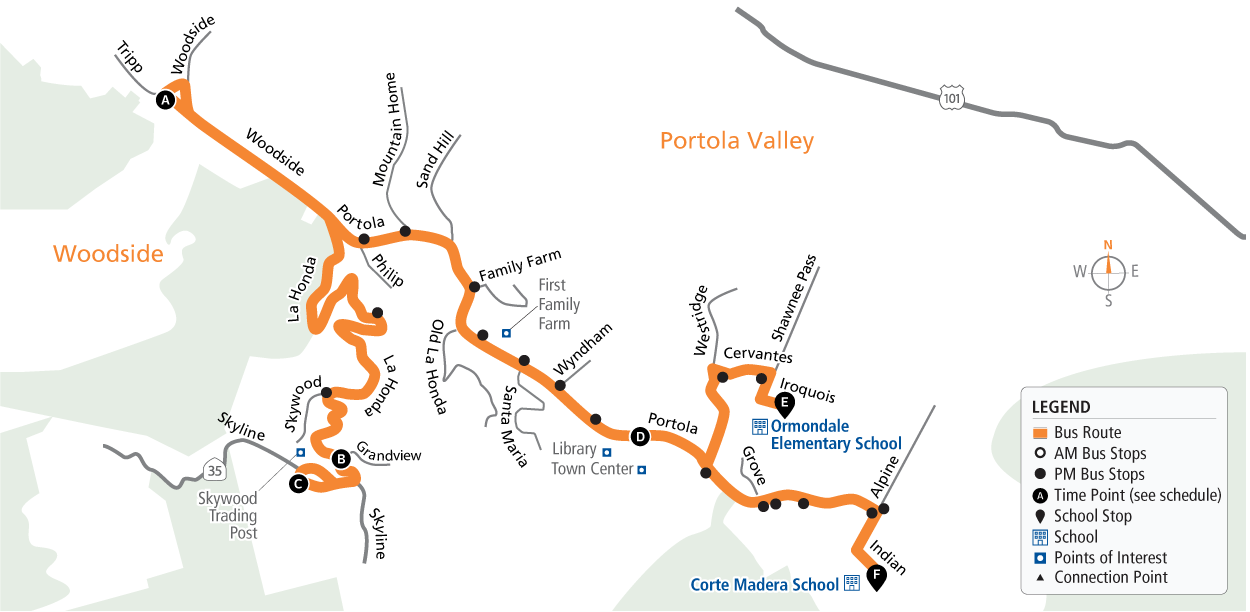 Route 85 Map - 08-04-2024