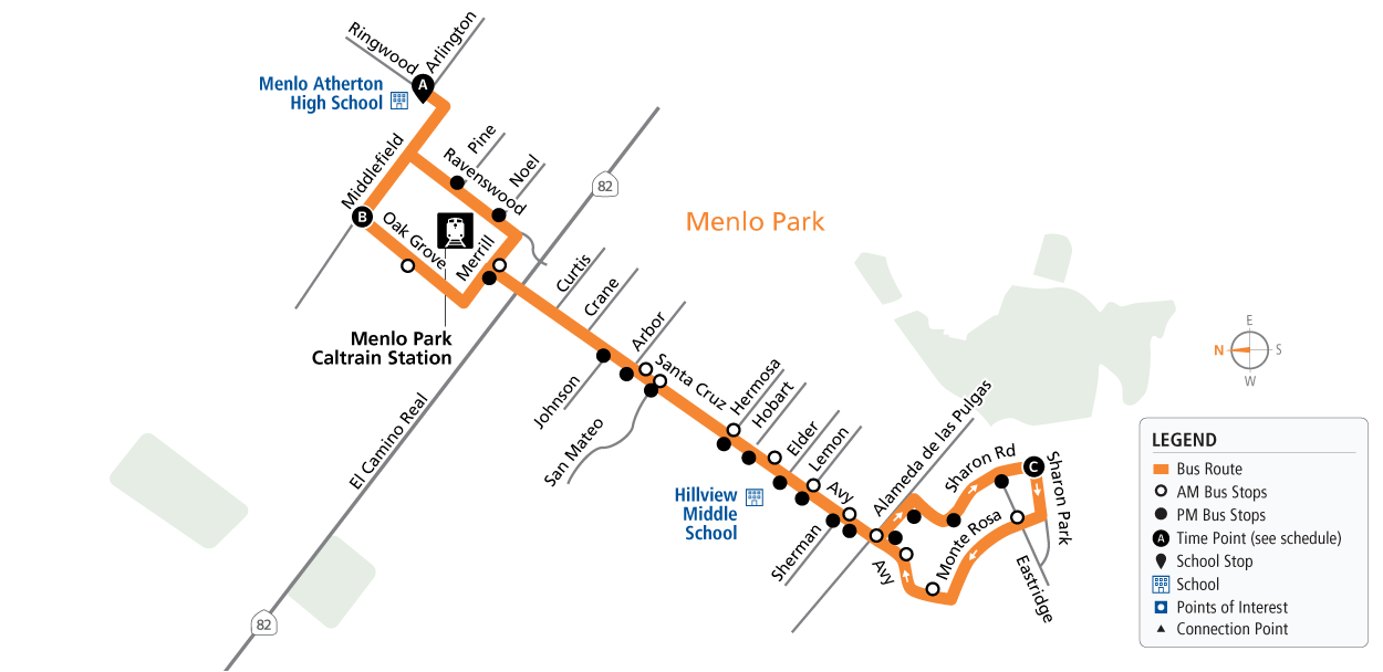 Route 86 Map 08-03-2025