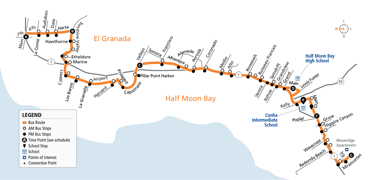 Route 18 Map - 08-03-2025