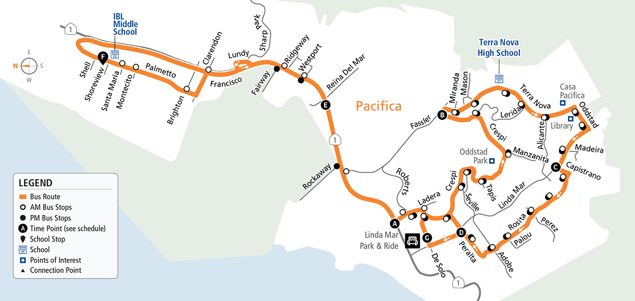 Route 19 Map - 08-03-2025