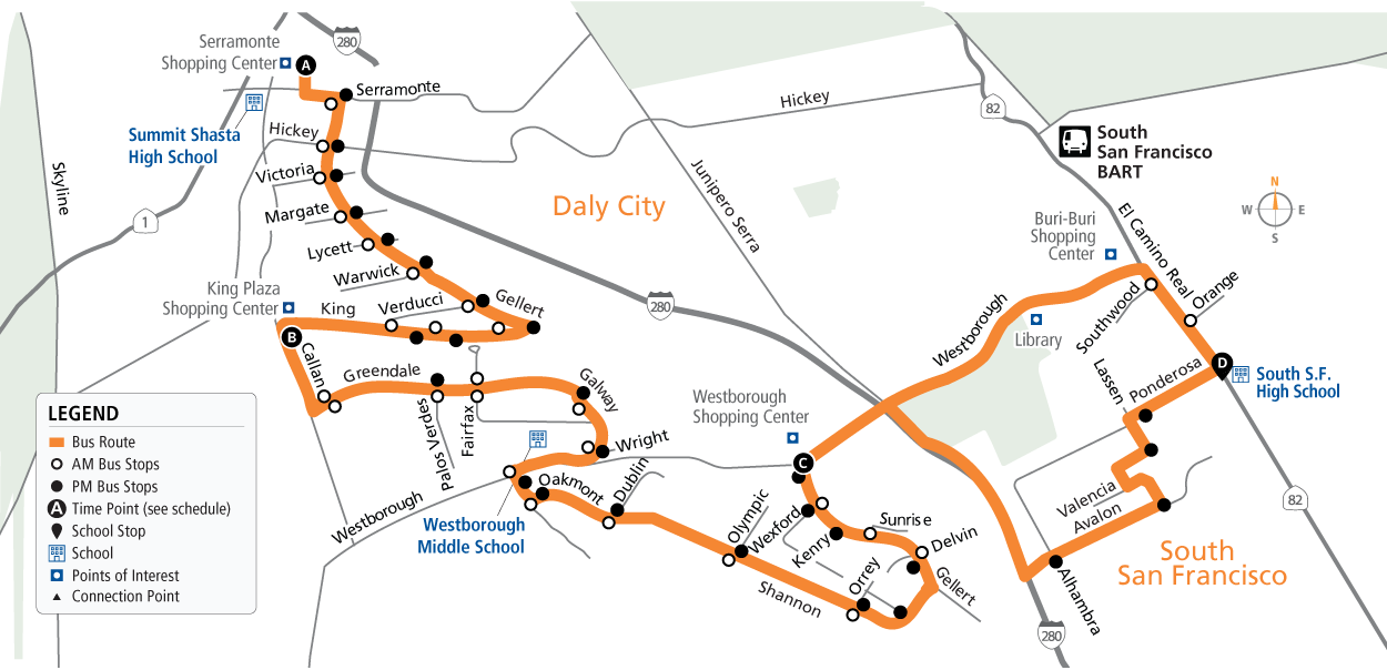 Route 28 Map - 08-03-2025