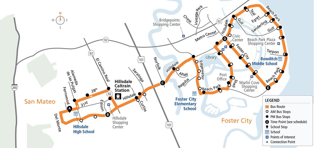 Route 51 Map - 08-06-2023