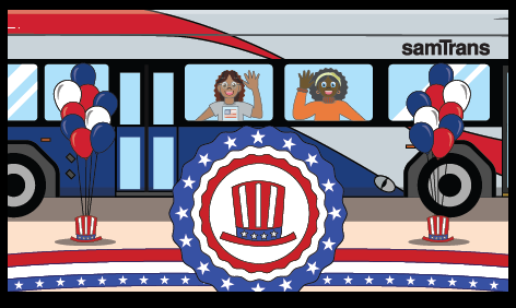 SamTrans Presidents Day 2026