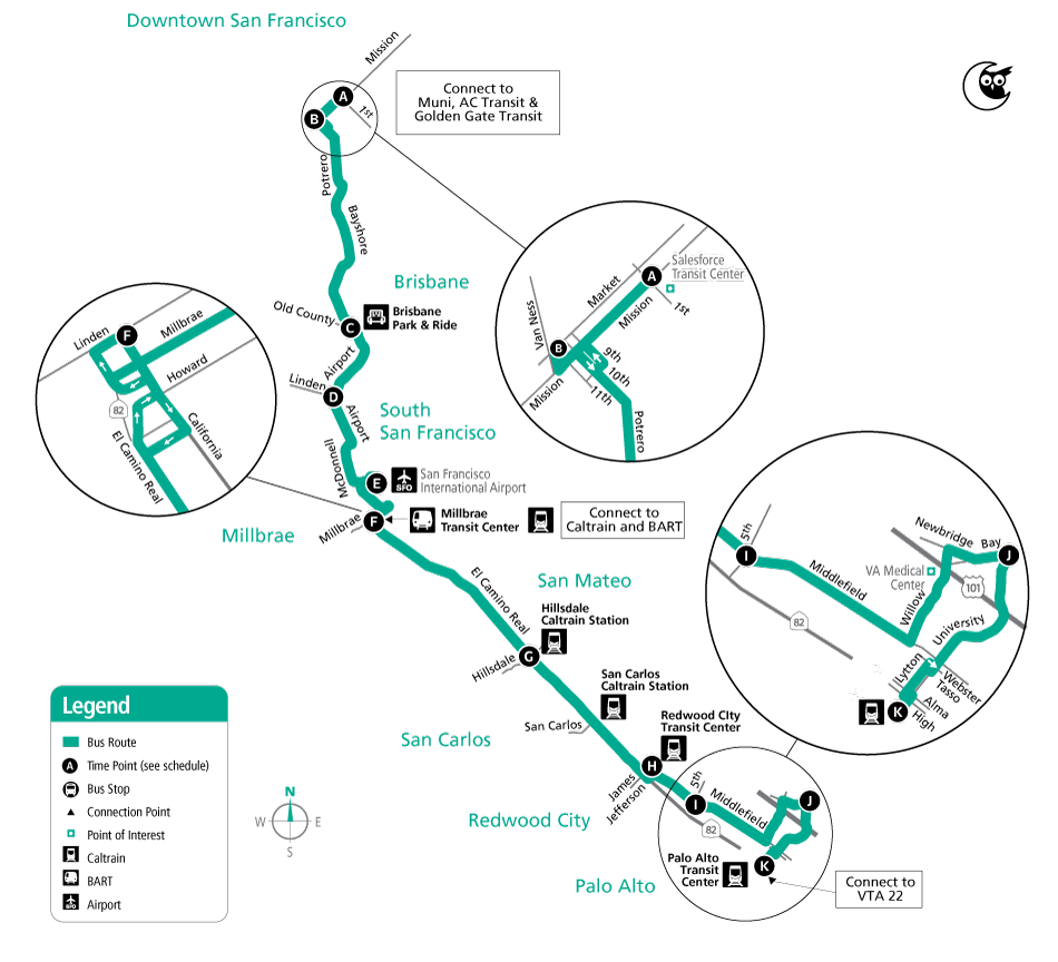 Route 397 OWL Map 06-14-2026