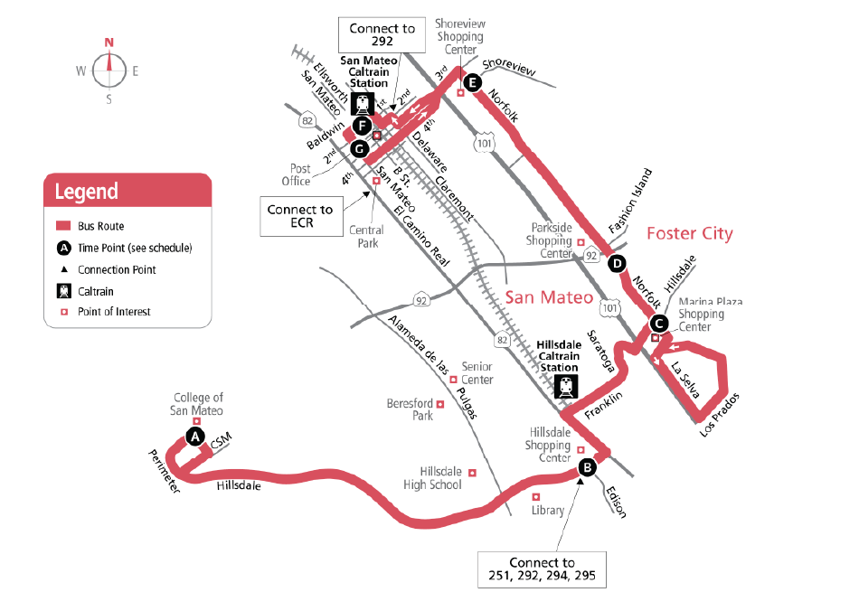 Route 250 Map 08-02-2026