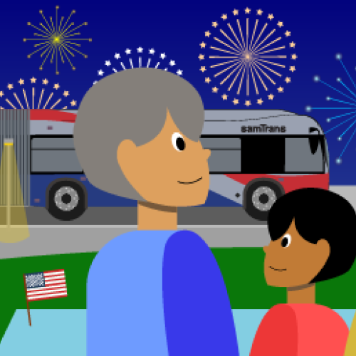 SamTrans 4th of July