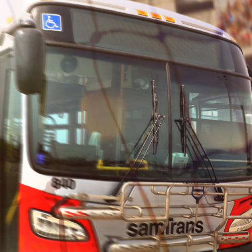 SamTrans World Cup Jumbotron