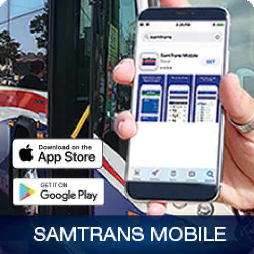 SamTrans Mobile Large Button