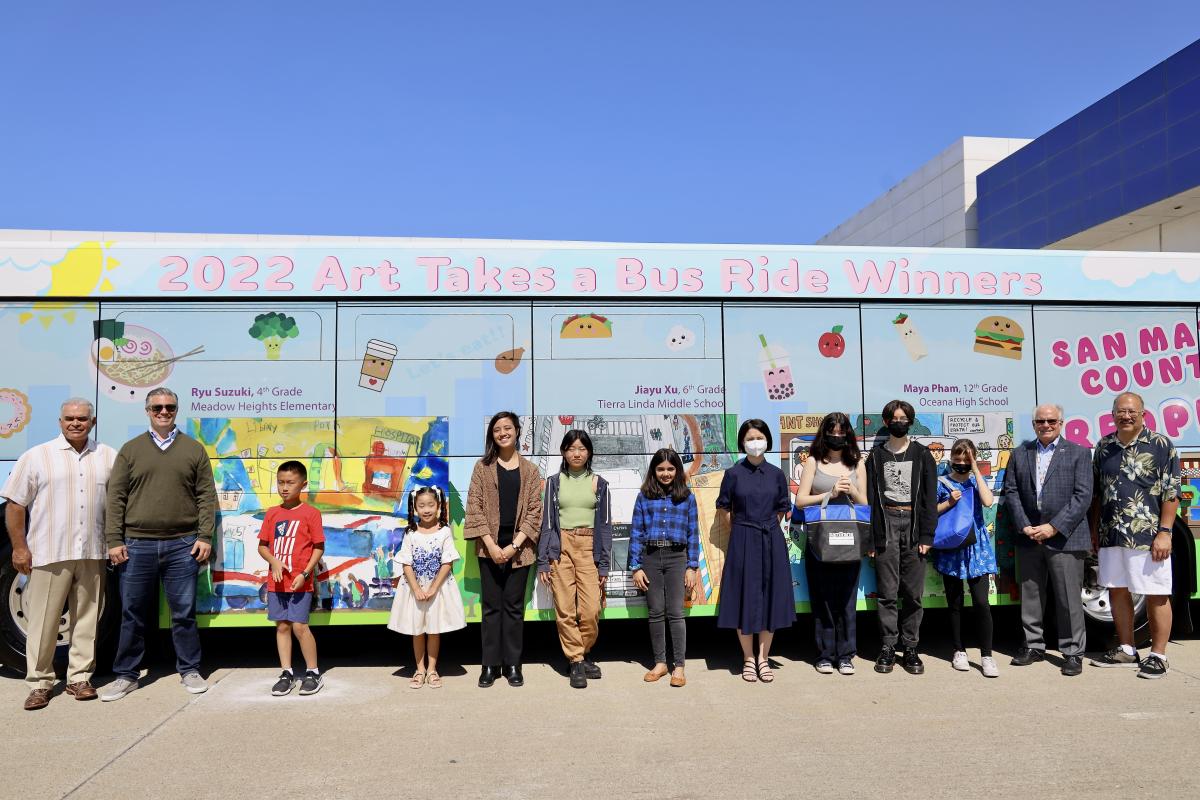 Art Takes a Bus Ride Winners