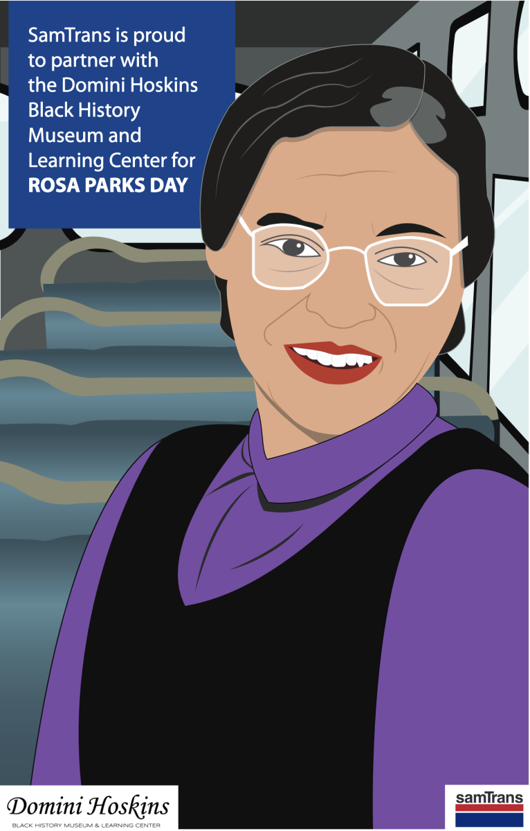 Artistic image of Civil Rights Icon Rosa Parks