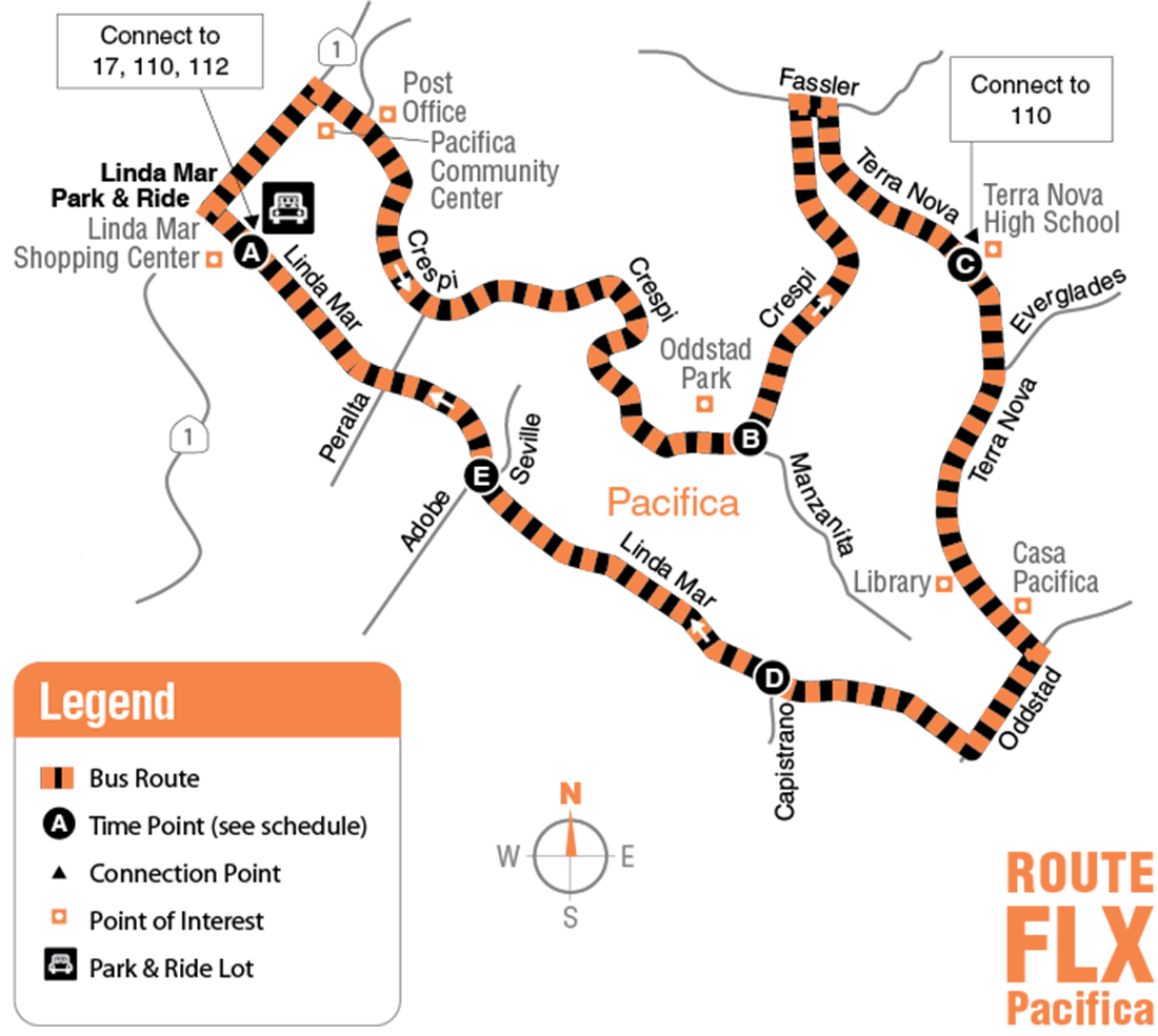 Route FLXP Map