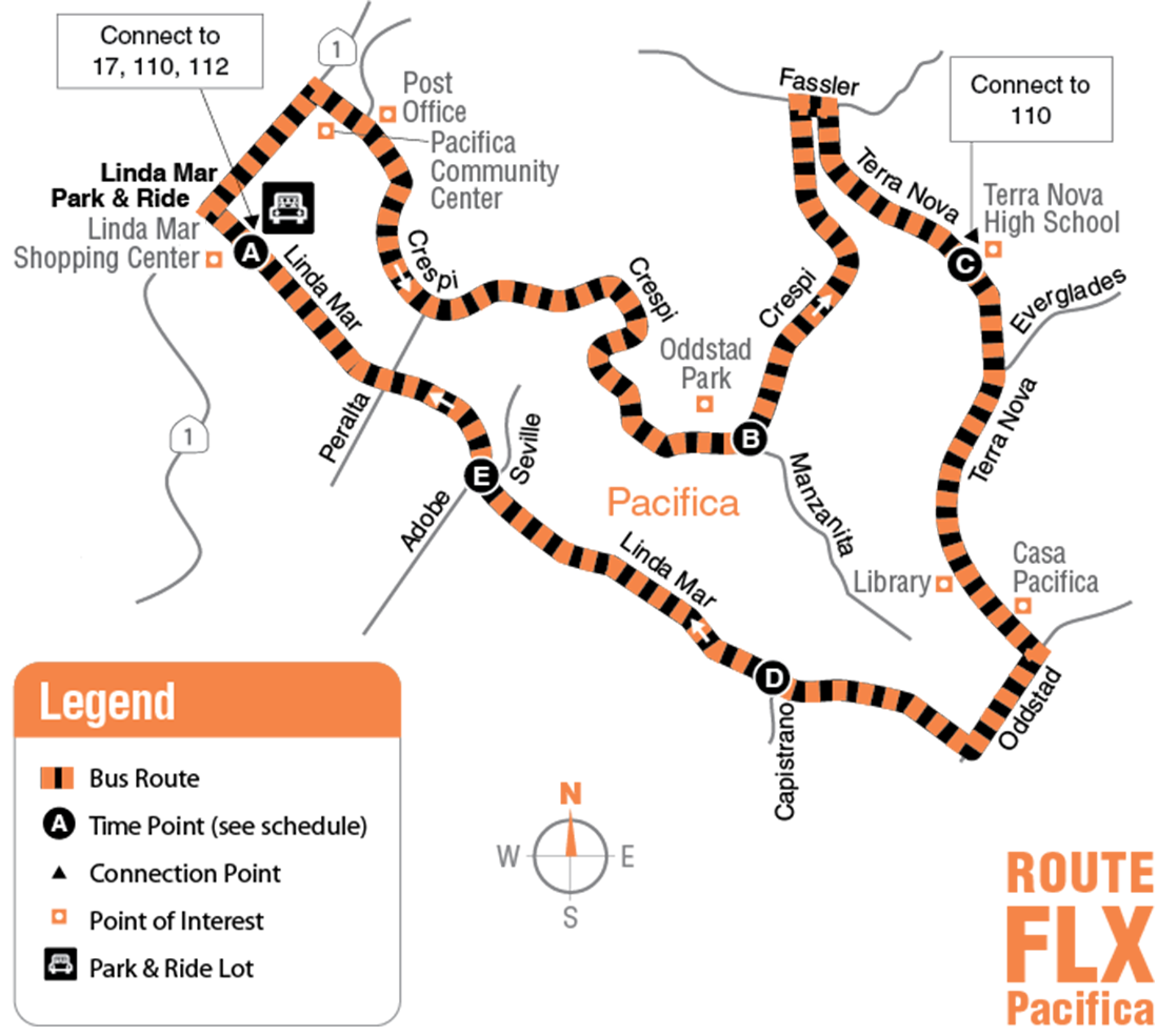 Route FLXP Map Route FLXP Map