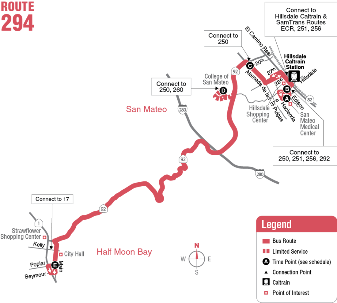 Route 294 | SamTrans