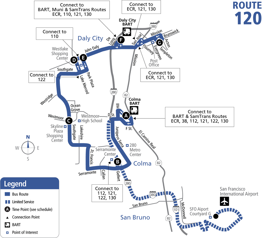 Route 120 SamTrans