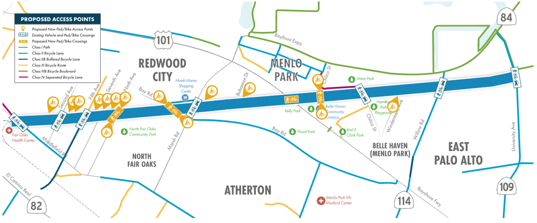Proposed Access Points